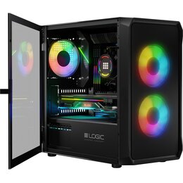 Komputer MAD DOG LOGIC-ARGB-A05DR32 R5-3600 32GB RAM 1TB SSD Radeon RX6600 Wi-Fi