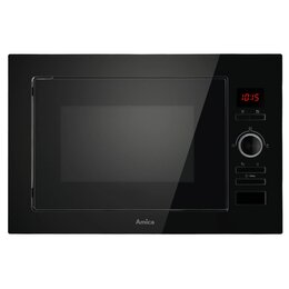 Kuchenka mikrofalowa AMICA AMMB25E3GB 900W średnica 31.5 pojemność 25L Czarny