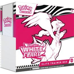 Gra karciana POKEMON TCG Scarlet & Violet White Flare Elite Trainer Box Reshiram 2026986 (1 zestaw)