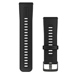 Pasek GARMIN 010-13907-00 do Venu X1 (24 mm) Czarny