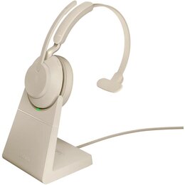 Słuchawki JABRA Evolve 2 65 UC Mono, Bezprzewodowe, Nauszne, Podstawka