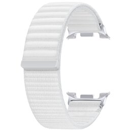 Pasek SAMSUNG Fabric Band do Galaxy Watch 8/8 Classic (20mm) S/M Biały