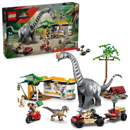 LEGO 76973 Jurassic World Na tropie tytanozaura i raptora