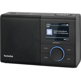 Radio TECHNISAT Digitradio 217 Cyfrowe Przenośne Czarny