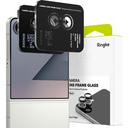 Nakładka na obiektyw RINGKE Camera Frame Protector do Samsung Galaxy Z Flip 7 (2 szt.)