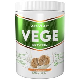 Odżywka białkowa ACTIVLAB Vege Protein Ciasteczkowy (500 g) Bez laktozy