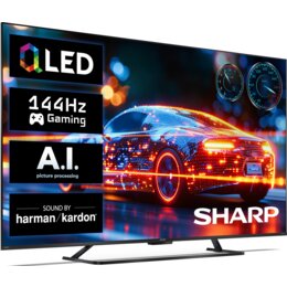 Telewizor SHARP 65HR8765E 65" QLED 4K 144Hz VRR Google TV Dolby Vision Dolby Atmos HDMI 2.1