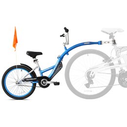 Przyczepka rowerowa WEERIDE Pro-Pilot 45kg Niebieski