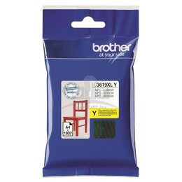 Tusz BROTHER Żółty 17.55 ml LC-3619XLY