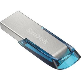 Pendrive SANDISK SDCZ73-064G-G46B Ultra Flair 64GB, USB 3.2 Gen. 1 (USB 3.0), Odczyt 150 Mb/s Niebieski