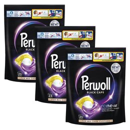 Kapsułki do prania PERWOLL Renew Black - 69 szt.