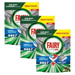 Kapsułki do zmywarki FAIRY Platinum Plus All in One Blue - 213 szt.