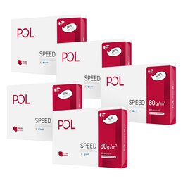 Papier do drukarki POLSPEED A3 80g 5 x 500 arkuszy