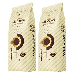 Kawa ziarnista WOSEBA L'arte del caffe Gusto Delicato 2 x 0.5 kg