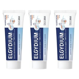 Pasta do zębów ELGYDIUM Timer Edukacyjna 3 x 50 ml