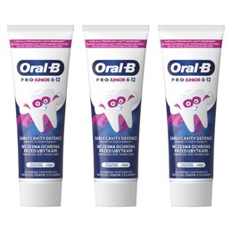 Pasta do zębów ORAL-B Pro Junior 3 x 75 ml