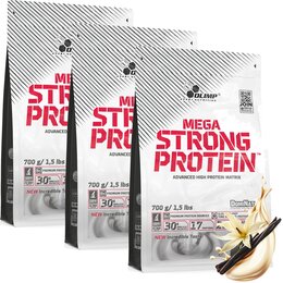 Odżywka białkowa OLIMP Mega Strong Protein Waniliowy 3 x 700 g