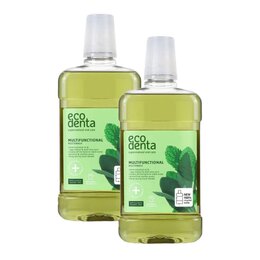 Płyn do płukania jamy ustnej ECODENTA Green Line 2 x 500 ml