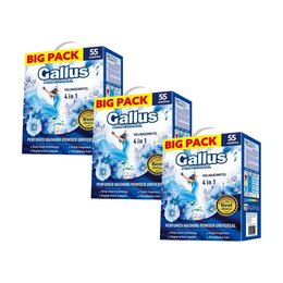Proszek do prania GALLUS Professional Universal 3 x 3.05 kg