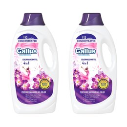 Żel do prania GALLUS Professional Color 2 x 4050 ml