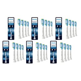 Oryginalne końcówki PHILIPS Sonicare C3 HX9044/87 Średnio miękkie włókna (24 szt.) (Zaawansowane usuwanie płytki bakteryjnej)