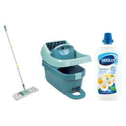 Zestaw z mopem LEIFHEIT Profi 55096 + Płyn do mycia podłóg SIDOLUX Mydło Marsylskie 1000 ml
