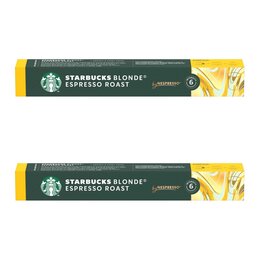 Kapsułki STARBUCKS Blonde Espresso do ekspresu Nespresso (20 szt.)
