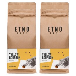 Kawa ziarnista ETNO CAFE Yellow Bourbon Arabica 2 x 1 kg