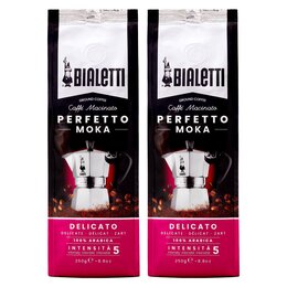 Kawa mielona BIALETTI Perfetto Moka Delicato Arabica 2 x 0.25 kg