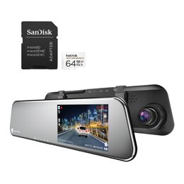 Wideorejestrator NAVITEL MR155 NV + Karta pamięci SANDISK microSDXC 64GB