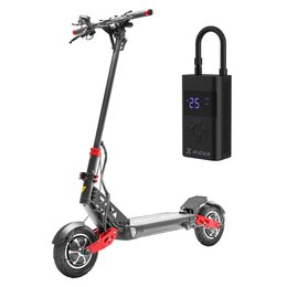 Hulajnoga elektryczna MOTUS Pro 10 Sport 65km 2x1000W 2 amortyzatory 10" Czarny + Pompka rowerowa XRIDER z funkcją powerbank XR00AP01