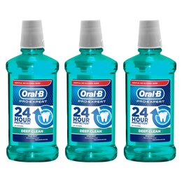 Płyn do płukania jamy ustnej ORAL-B Pro-Expert Deep Clean 3 x 500 ml