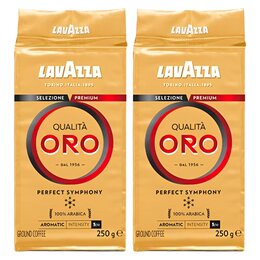 Kawa mielona LAVAZZA Qualita Oro Arabica 2 x 0.25 kg
