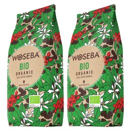 Kawa ziarnista WOSEBA Bio Organic Arabica 2 x 1 kg