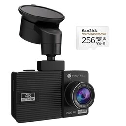 Wideorejestrator NAVITEL R900 4K + Karta pamięci SANDISK MicroSDXC 256GB