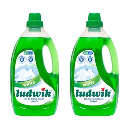 Żel do prania LUDWIK White 2 x 1500 ml