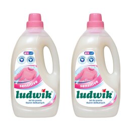 Żel do prania LUDWIK Sensitive 2 x 1500 ml
