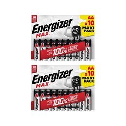 Baterie AA LR6 ENERGIZER Max (20 szt.)