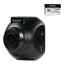 Wideorejestrator TECHNISAT Roadcam 1CE + Karta pamięci KINGSTON Endurance microSDHC 32GB