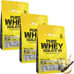 Odżywka białkowa OLIMP Pure Whey Isolate 95 Waniliowy 3 x 600 g Bez laktozy