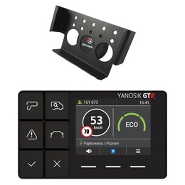 Antyradar YANOSIK GTR + 24 miesiące abonamentu + Uchwyt magnetyczny YANOSIK do GTR/GT/S-clusive