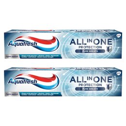 Pasta do zębów AQUAFRESH All In One Protect Pure Breath 100 ml 2 szt.