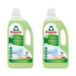 Żel do prania FROSCH Aloesowy 2 x 1500 ml