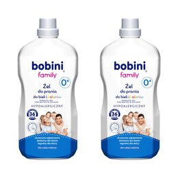 Żel do prania BOBINI Family 2 x 1800 ml
