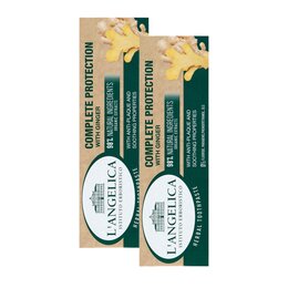 Pasta do zębów L'ANGELICA Pełna Ochrona z Imbirem 75 ml 2 szt.
