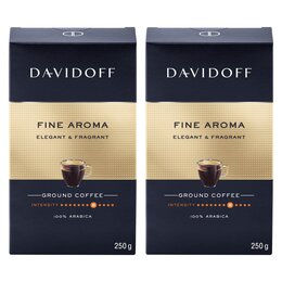 Kawa mielona DAVIDOFF Fine Aroma Arabica 2 x 0.25 kg