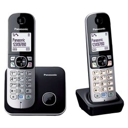 Telefon PANASONIC KX-TG6811PDB + Słuchawka PANASONIC KX-TGA681 FXB z Ładowarką (Bez Centralki)