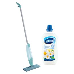 Mop płaski ze spryskiwaczem LEIFHEIT Pico Spray + Płyn do mycia podłóg SIDOLUX Mydło Marsylskie 1000 ml
