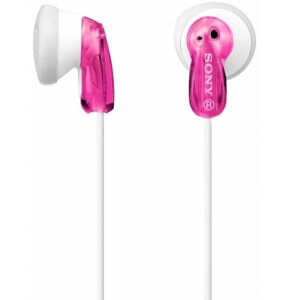 Słuchawki douszne SONY MDR-E9LPP Biało-różowy