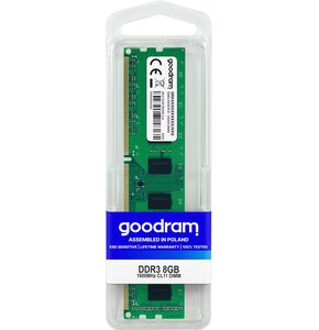 Pamięć RAM GOODRAM 8GB 1600MHz DDR3 DIMM GR1600D364L11/8G